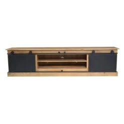 Furndea Industriele Kasten|Tv Meubels|Tv meubel Trenso Mangohout 200 cm