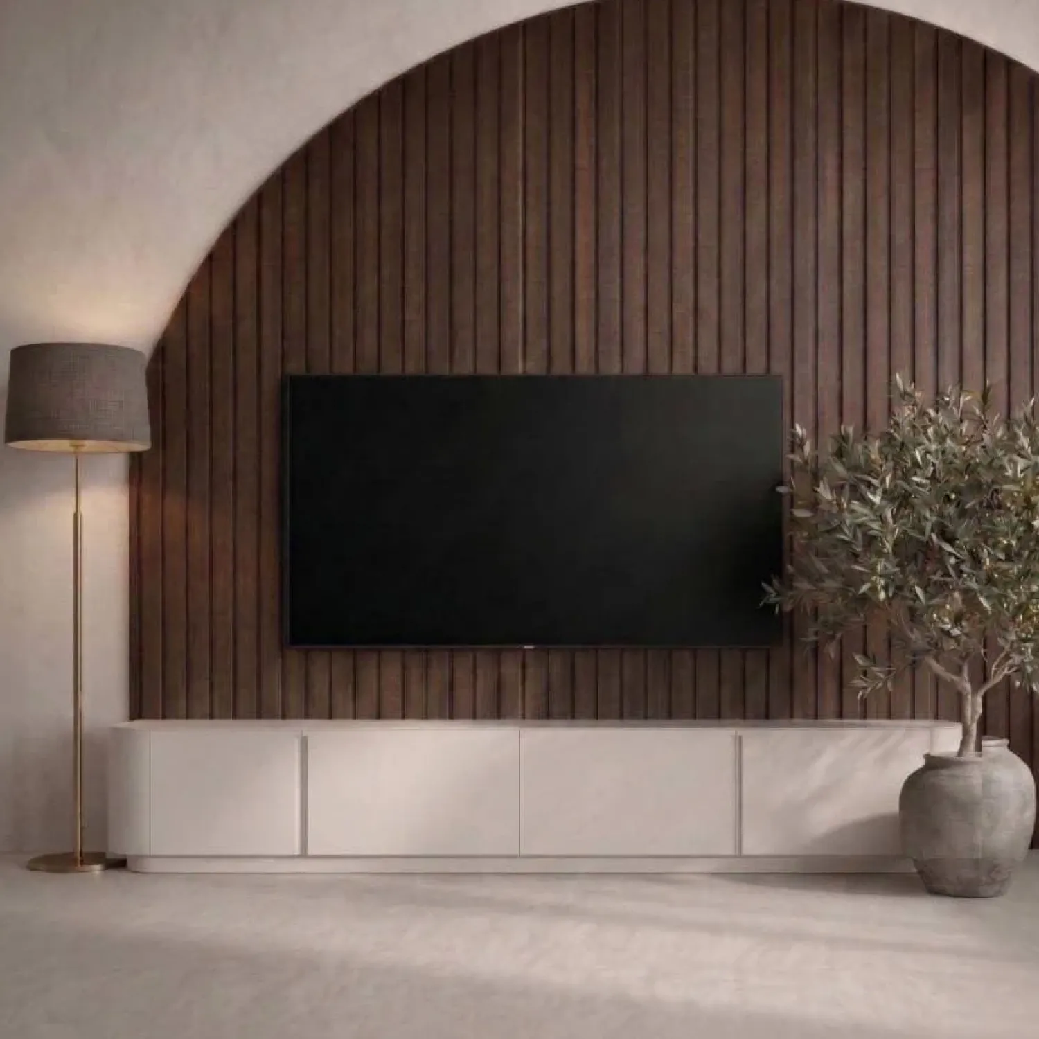 Cavetown Industriele Kasten|Tv Meubels|Tv meubel Yama zand staand | 235cm