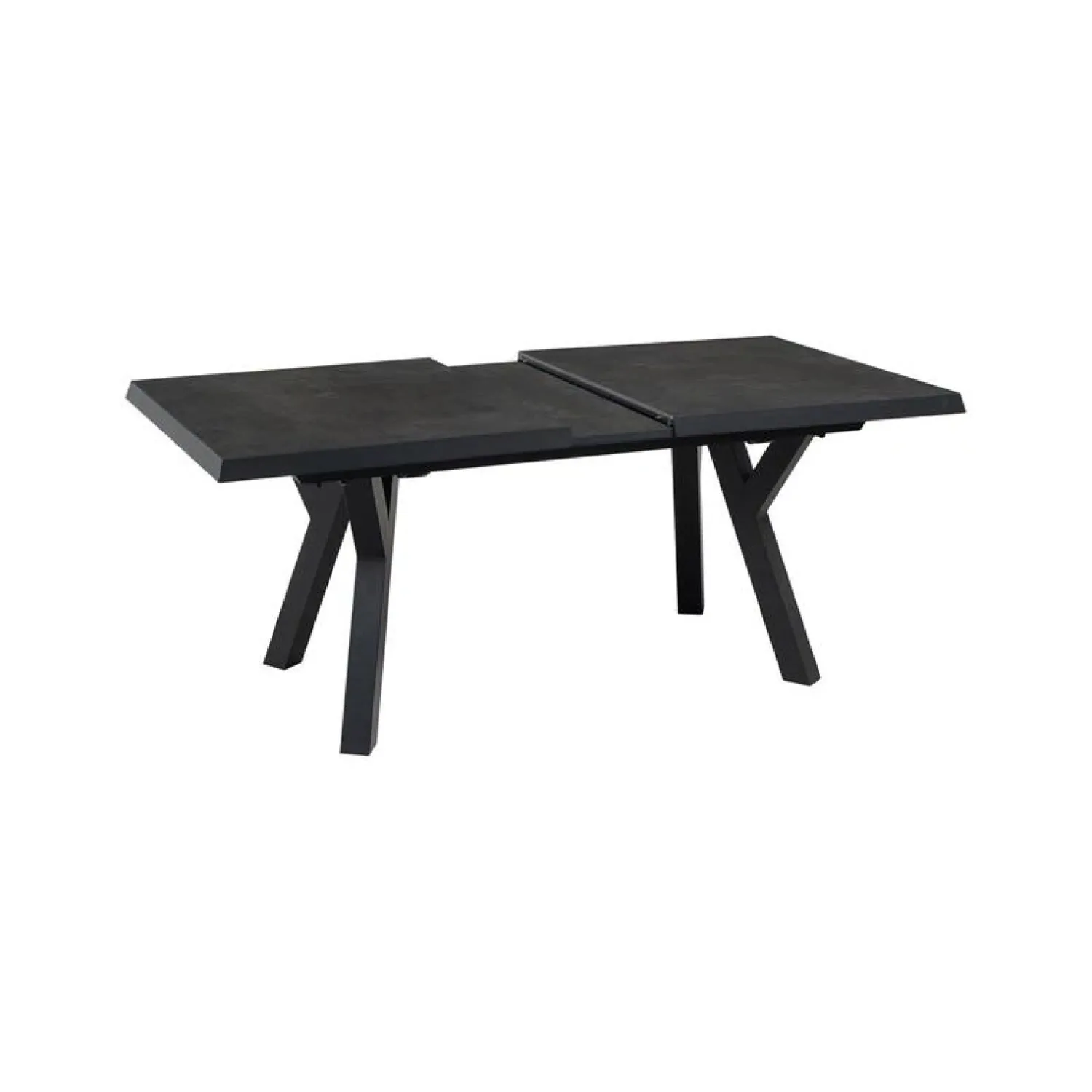 Lesli Living Tuintafels|Uittrektafel Murcia Noir Exclusive 163-203cm