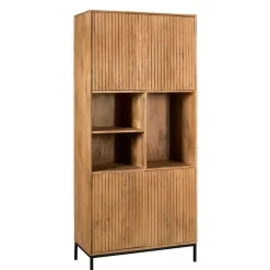 Furndea Vakkenkasten|Industriele Kasten|Vakkenkast Martin Naturel 90cm