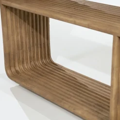 By Boo Vakkenkasten|Industriele Kasten|Vakkenkast Rigato large Mangohout 150cm