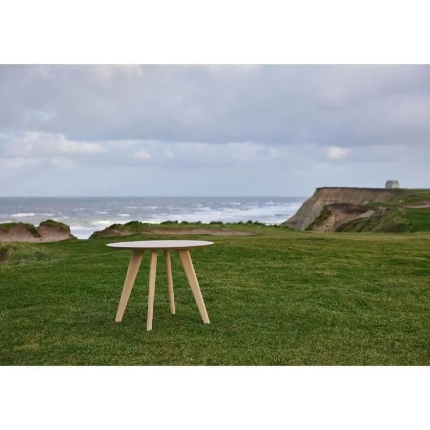 Nordhavn Eettafels|Valetta Eettafel Rond Naturel 100cm