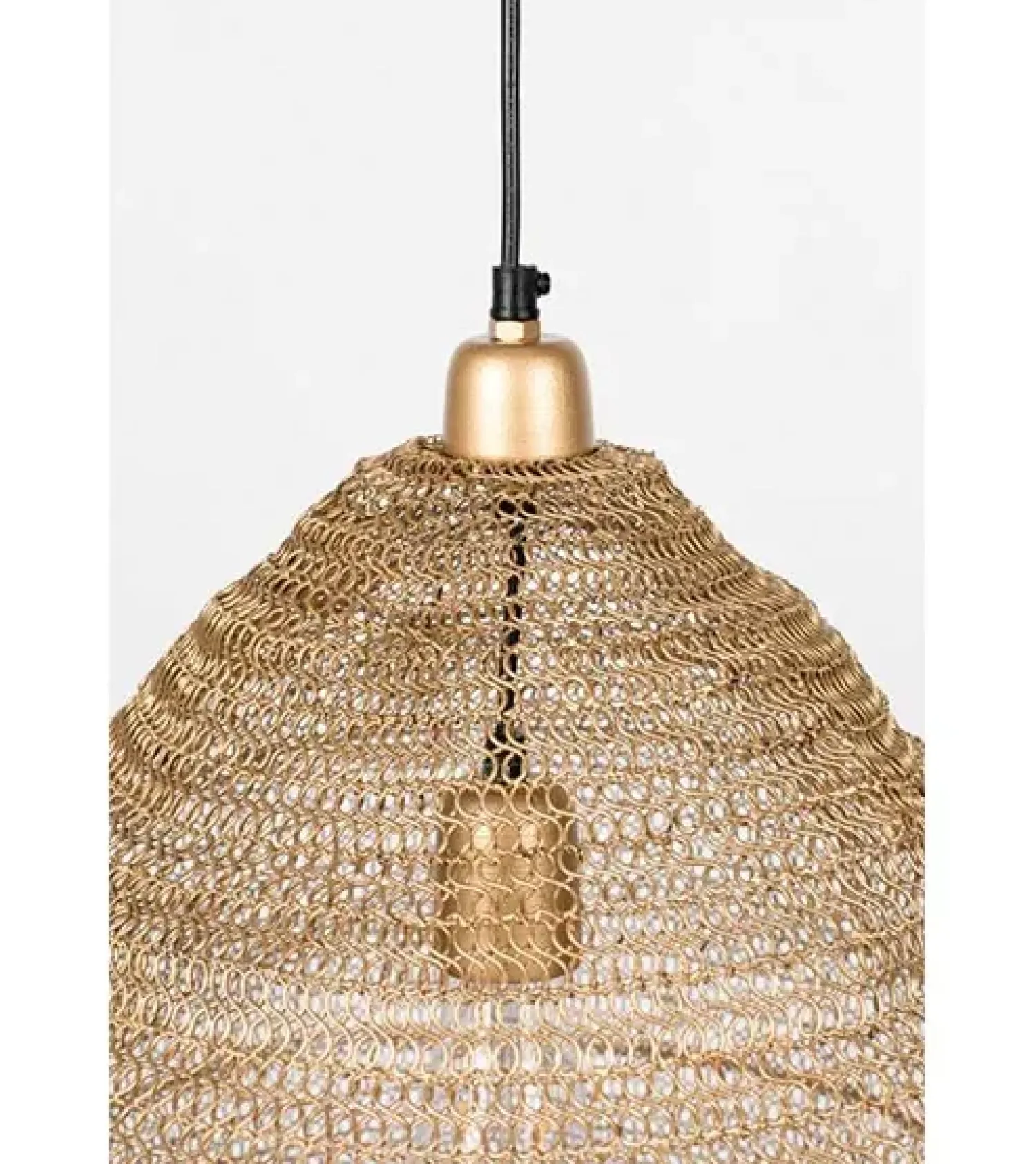 NORI Living Hanglampen|Valier 1-lichts hanglamp goud 48cm