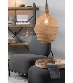 NORI Living Hanglampen|Valier 1-lichts hanglamp goud 48cm