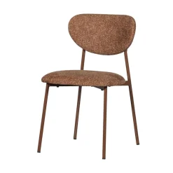 WOOOD Eetkamerstoelen|Valor Eetkamerstoel Bruin