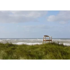 Nordhavn Eetkamerstoelen|Vandis Eetkamerstoel Beige Stof