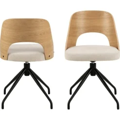 Nordhavn Eetkamerstoelen|Varka Eetkamerstoel Beige