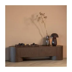 WOOOD Industriele Kasten|Tv Meubels|Velari Tv meubel Bruin 200cm