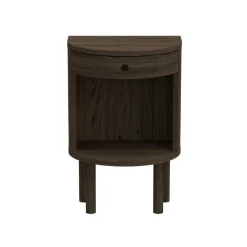 Nordhavn Nachtkastjes|Industriele Kasten|Velda Nachtkastje Bruin 40cm