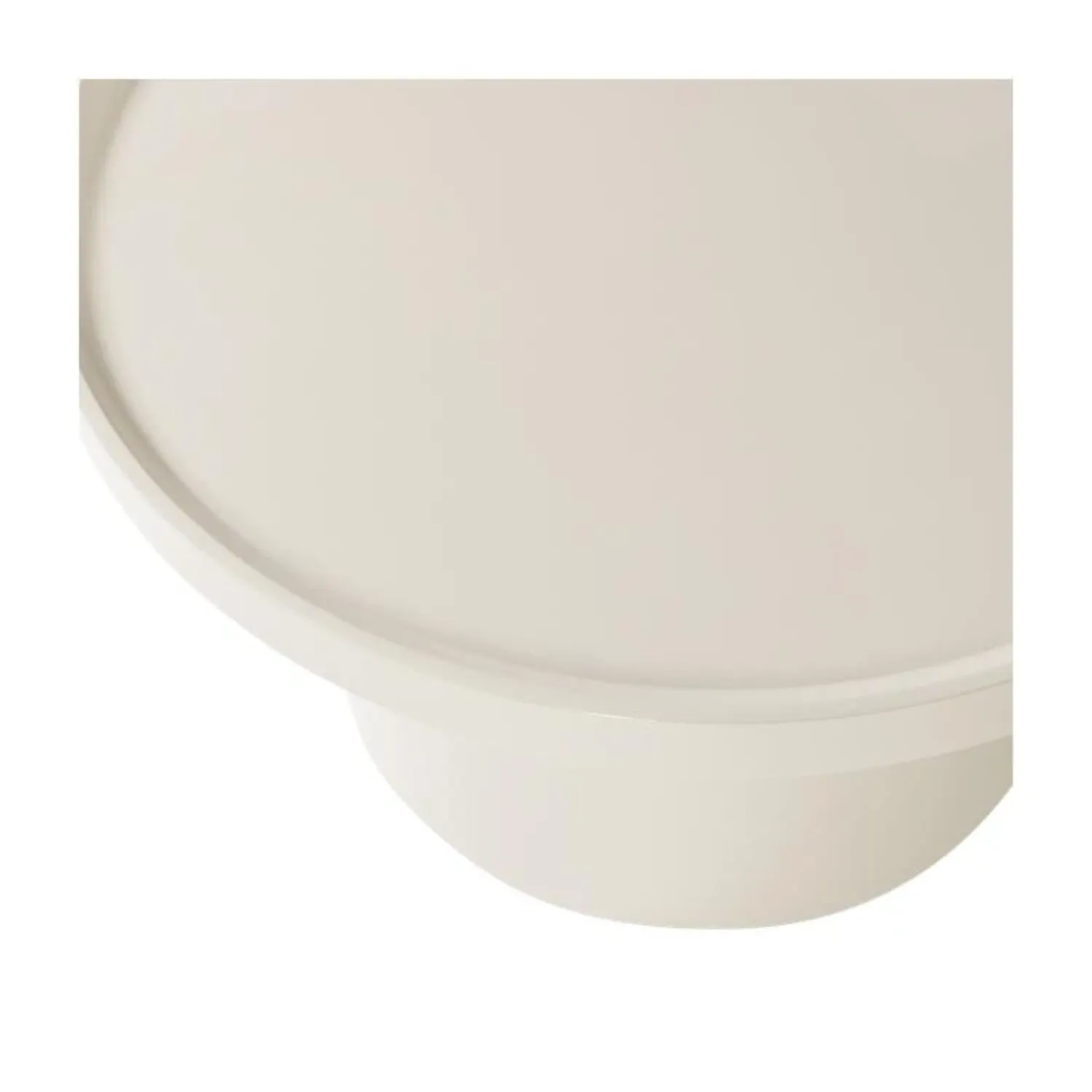 WOOOD Bijzettafels|Veluna Bijzettafel rond Hoogglans Zand 70cm