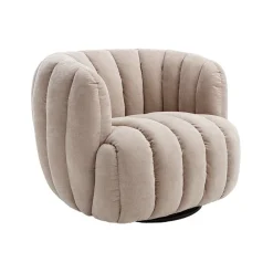 Tower living Fauteuils|Verdi Fauteuil beige stof