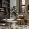 Tower living Fauteuils|Verdi Fauteuil mocca stof