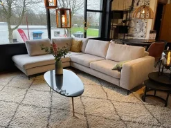 Neves Hoekbanken|Loungebanken|Verona hoekbank met ottomane met 3-zits