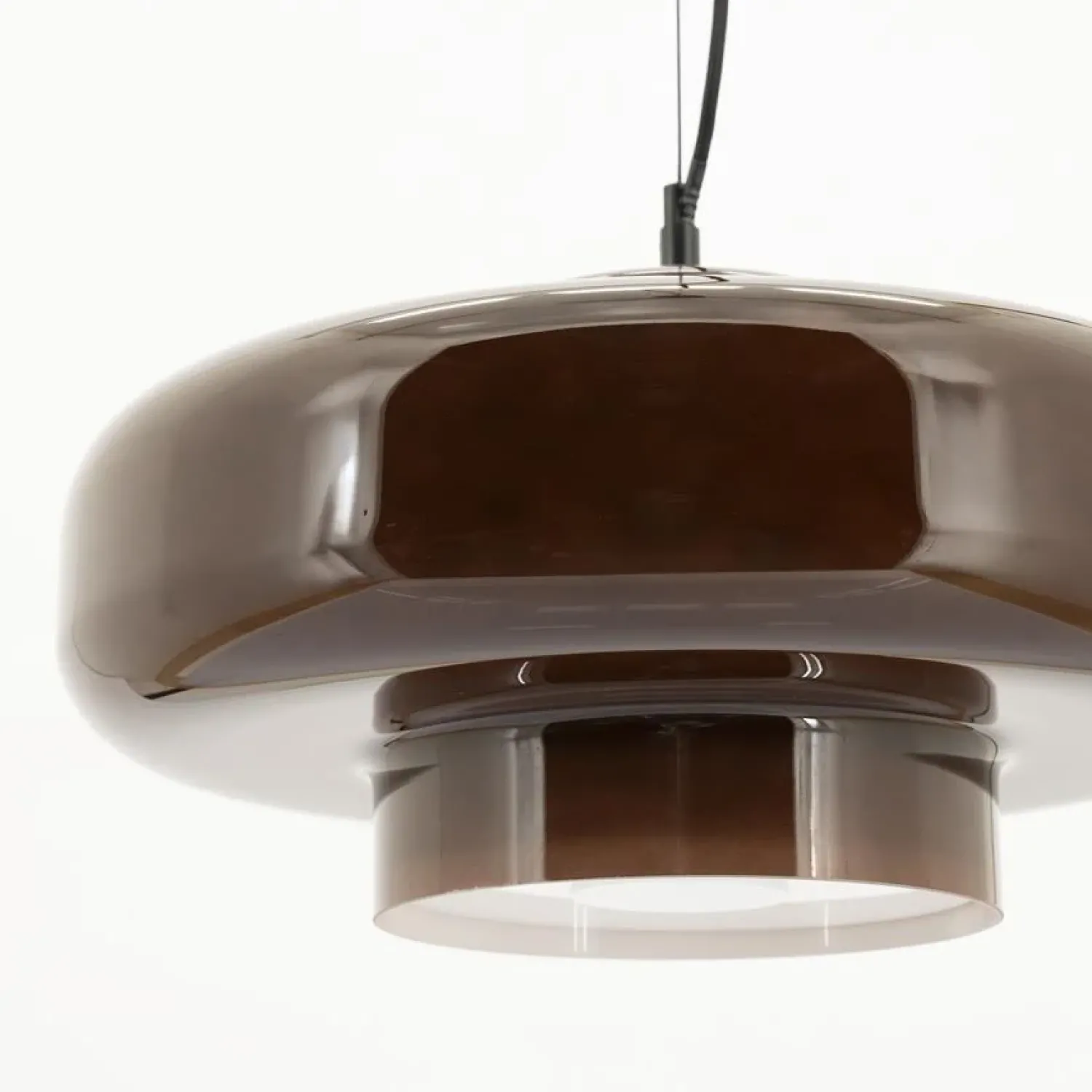 By Boo Hanglampen|Vetro 1-lichts Hanglamp Bruin