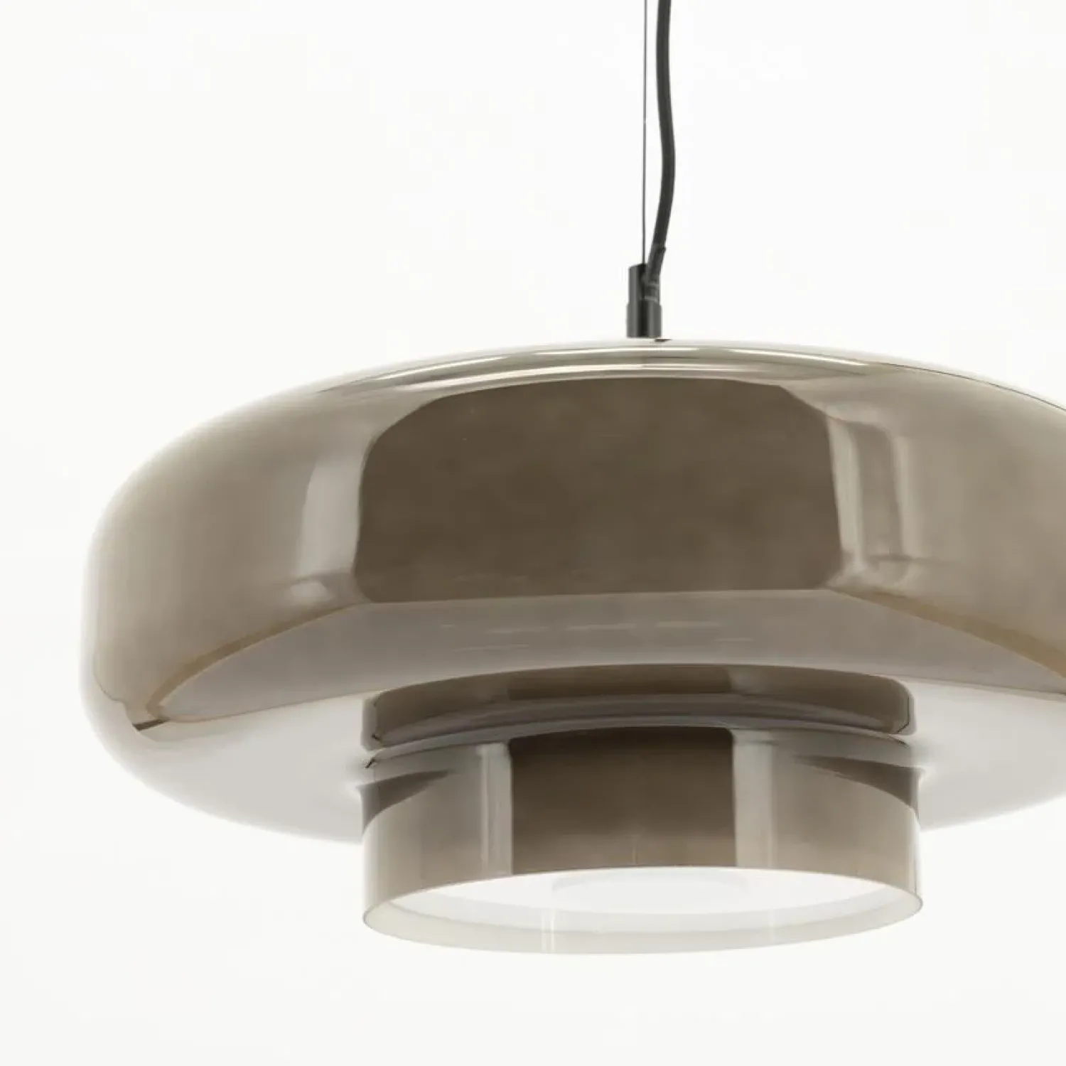 By Boo Hanglampen|Vetro 1-lichts Hanglamp Taupe