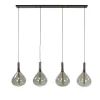 Kalfort Hanglampen|Victoria 4-lichts glazen hanglamp
