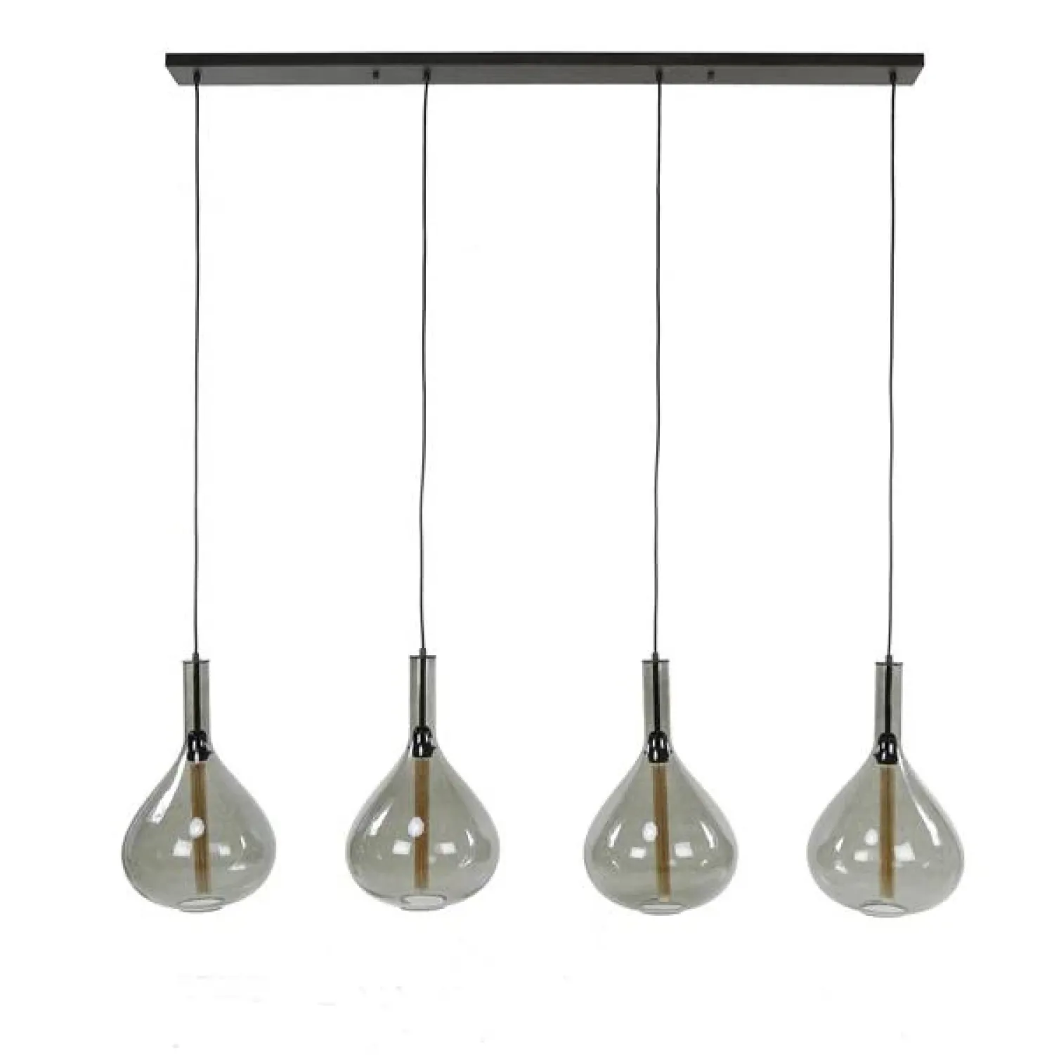 Kalfort Hanglampen|Victoria 4-lichts glazen hanglamp