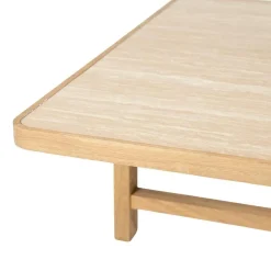 Eleonora Salontafels|Vidar Salontafel Naturel Travertin 80cm