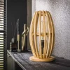 Kalfort Tafellampen|Vincent 1-lichts Tafellamp Mangohout