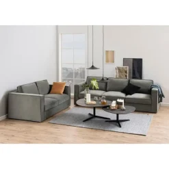 Nordhavn Salontafels|Vinna Salontafel Zwart Metaal 100cm