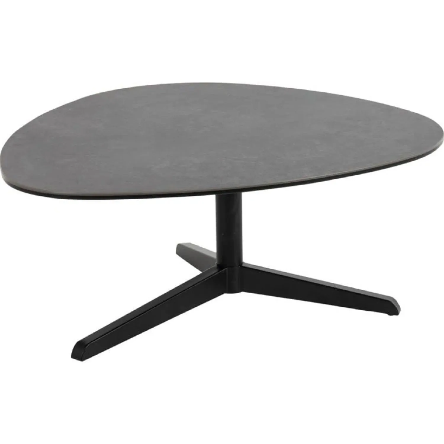 Nordhavn Salontafels|Vinna Salontafel Zwart Metaal 84cm