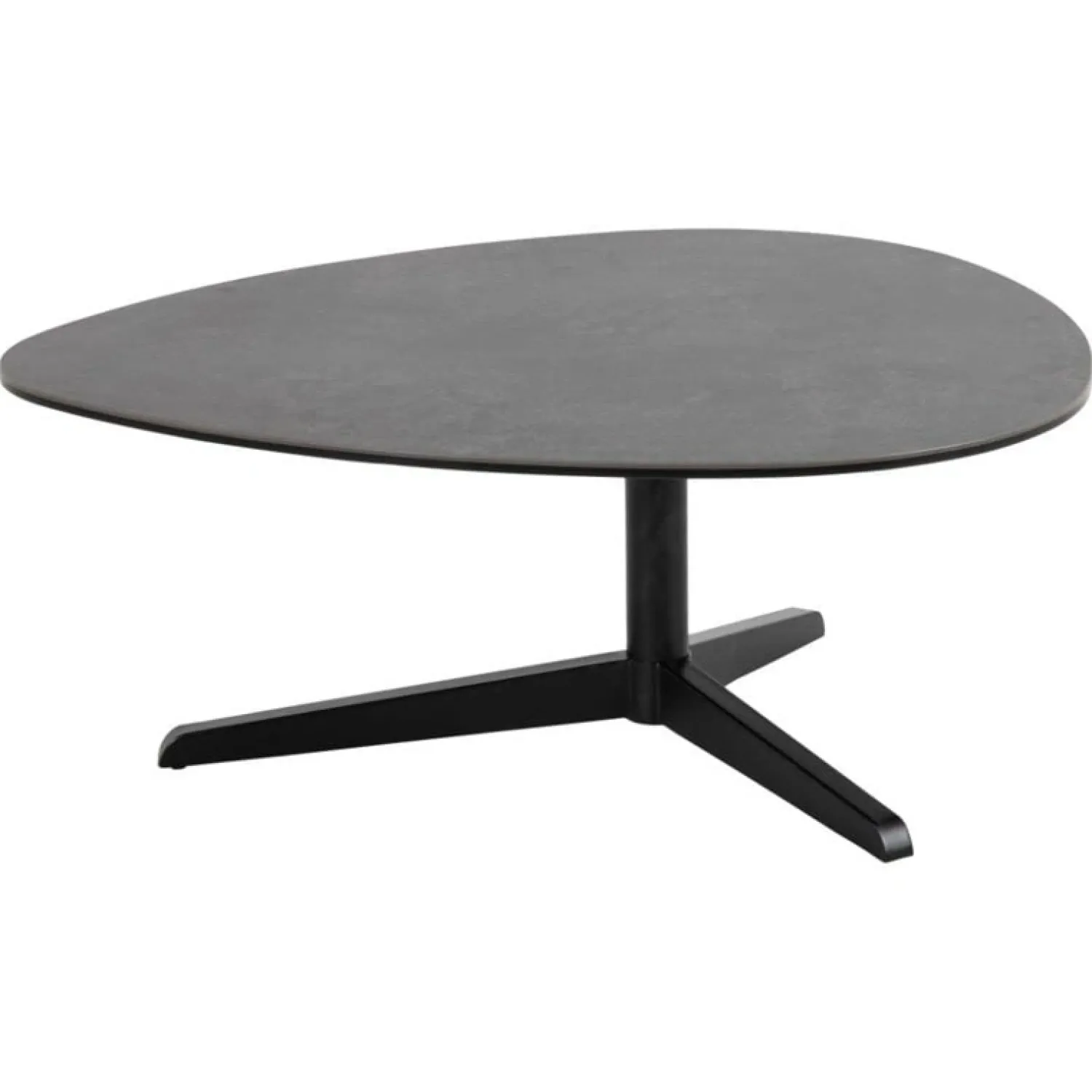 Nordhavn Salontafels|Vinna Salontafel Zwart Metaal 84cm