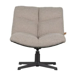 WOOOD Fauteuils|Vinny Draaifauteuil Boucle Zand