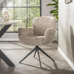 Kalfort Eetkamerstoelen|Vito Eetkamerstoel hoven Zand