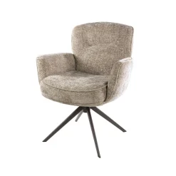 Kalfort Eetkamerstoelen|Vito Eetkamerstoel Hoven zand-bruin