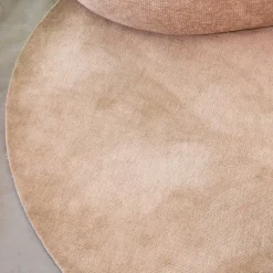 Label51 Vloerkleden|Vloerkleden Mila Taupe Rond 200cm