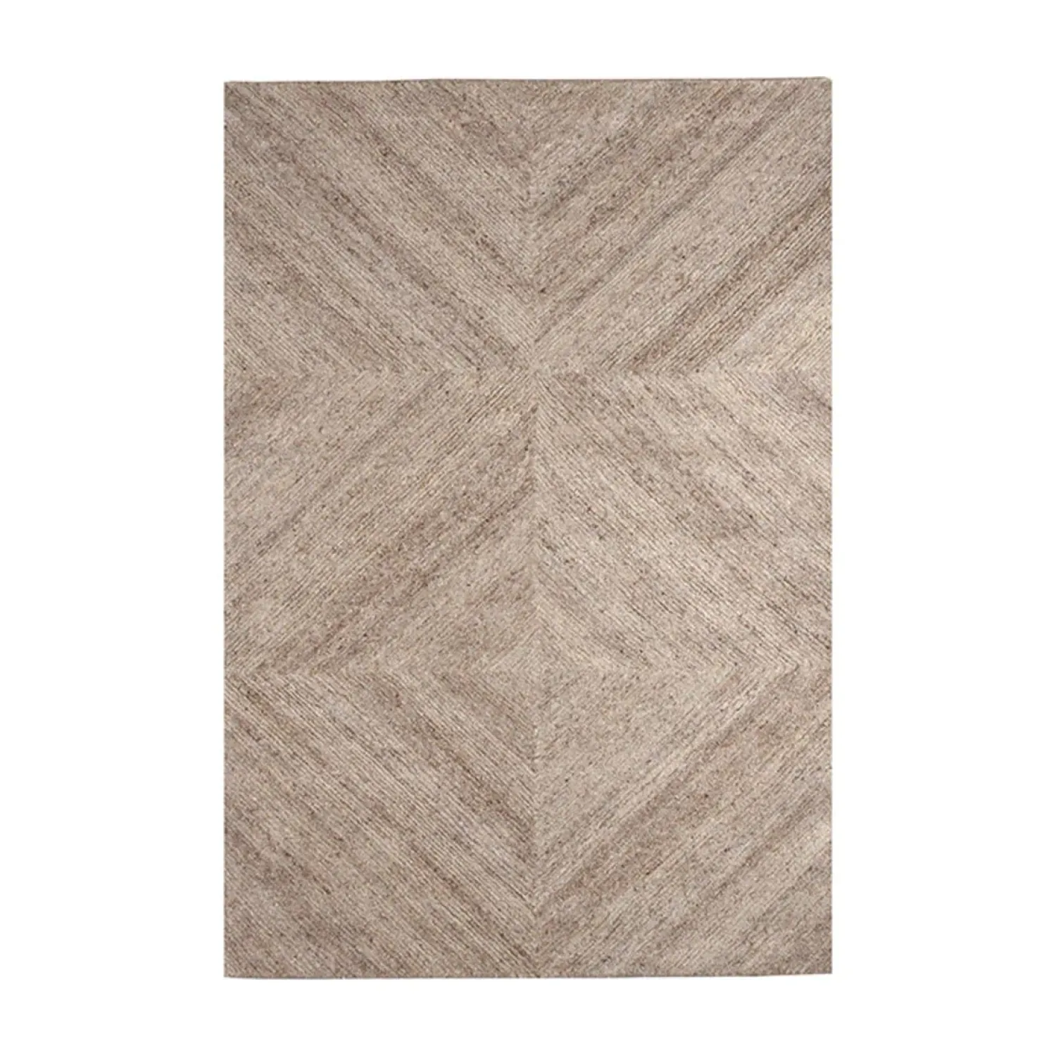Label51 Vloerkleden|Vloerkleed Blendy Taupe Wol 200x300cm