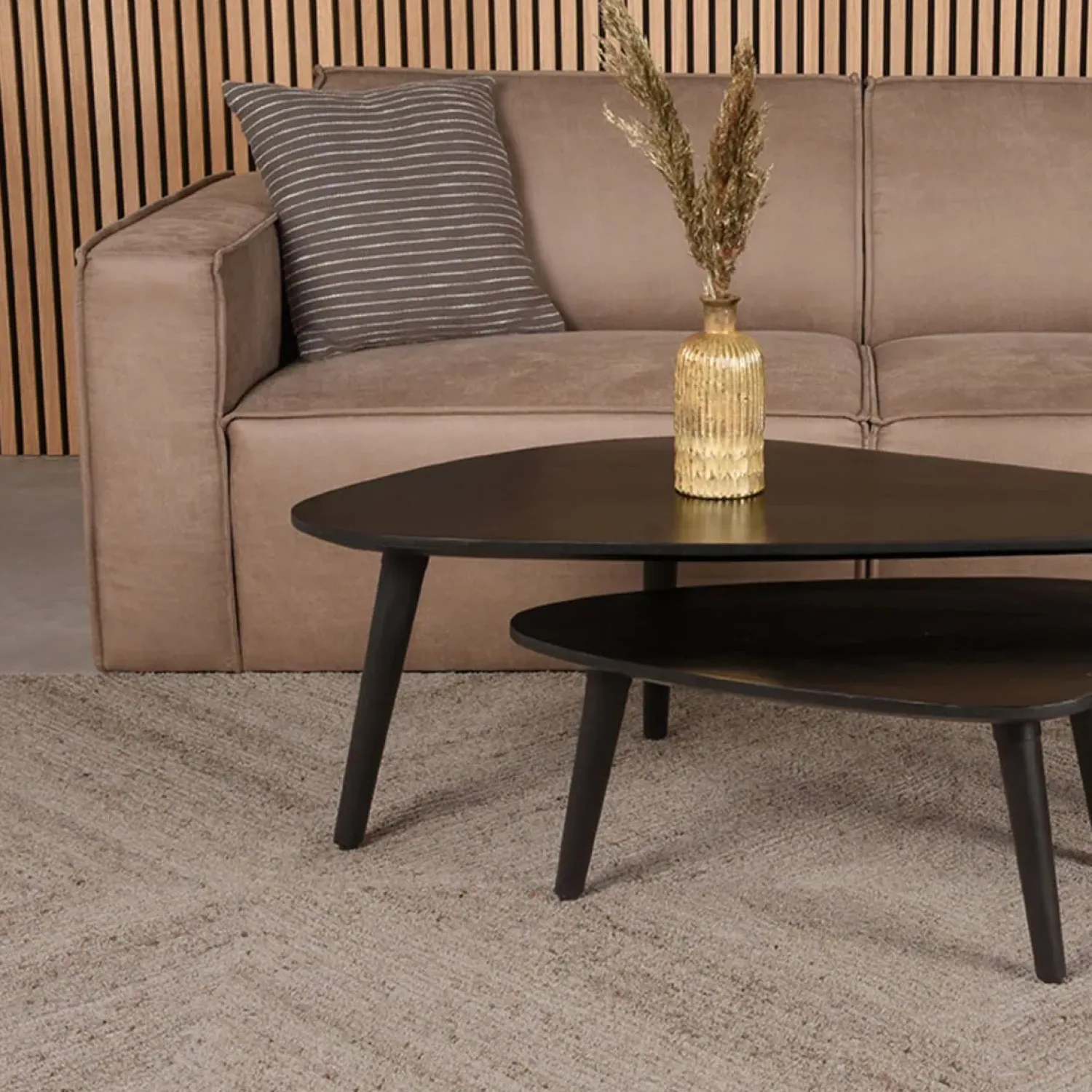 Label51 Vloerkleden|Vloerkleed Blendy Taupe Wol 200x300cm