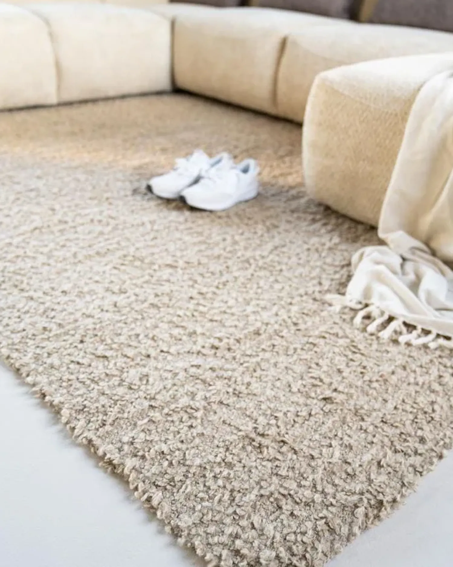 By Boo Vloerkleden|Vloerkleed Loop 160×230 beige