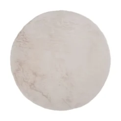 Decor 88 Vloerkleden|Vloerkleed Velluto Beige Rond ø160 cm