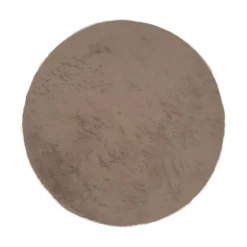 Decor 88 Vloerkleden|Vloerkleed Velluto Choco Rond ø200 cm