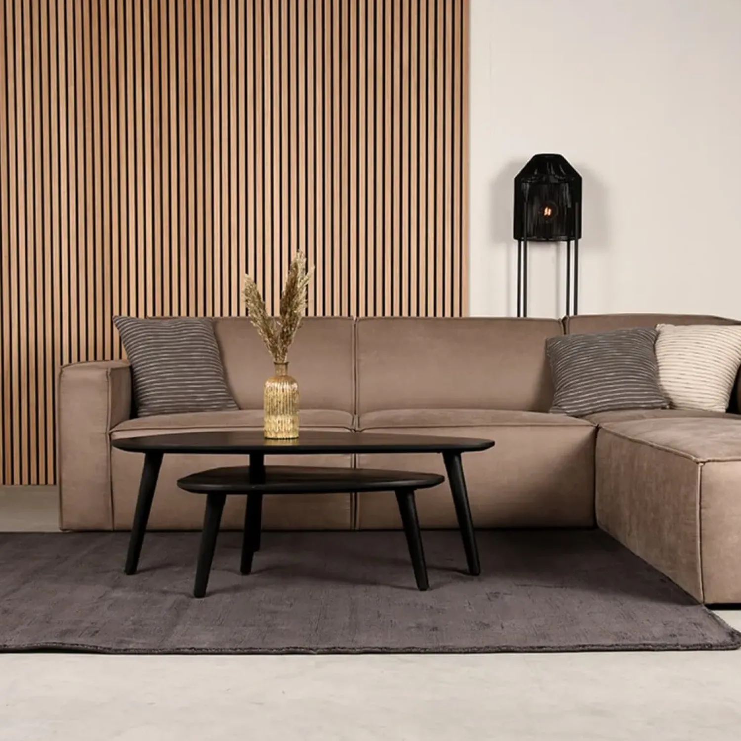Label51 Vloerkleden|Vloerkleed Velvy Antraciet Synthetisch 160x230cm