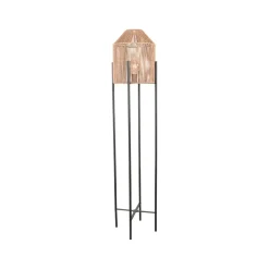 Label51 Vloerlampen|Vloerlamp Ibiza Naturel Jute 1-Lichts