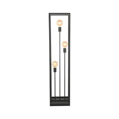 Label51 Vloerlampen|Vloerlamp Tetto 3-Lichts Zwart Metaal