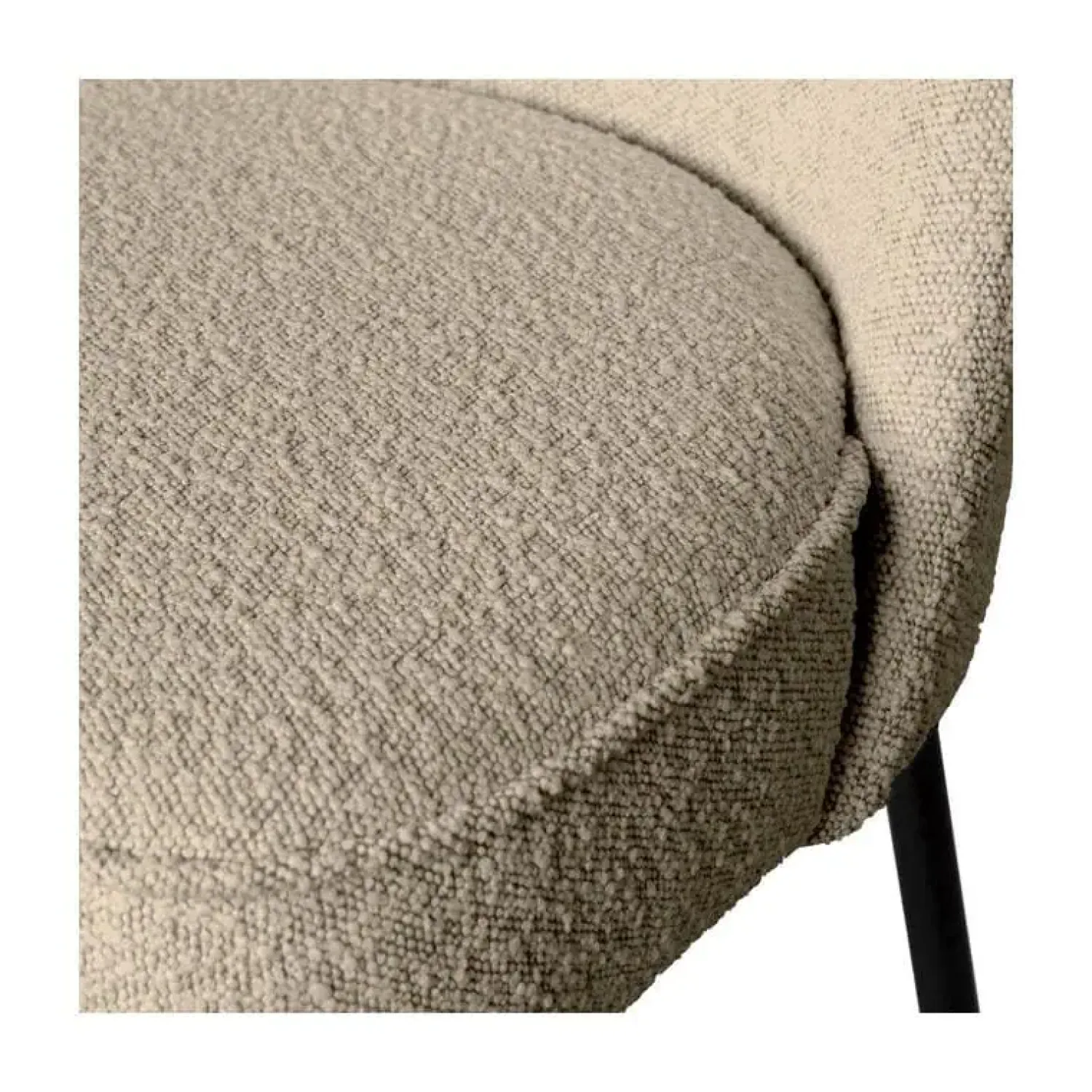 WOOOD Eetkamerbanken|Eetkamerbanken|Vogue Eetkamerbank Boucle Beige 120cm