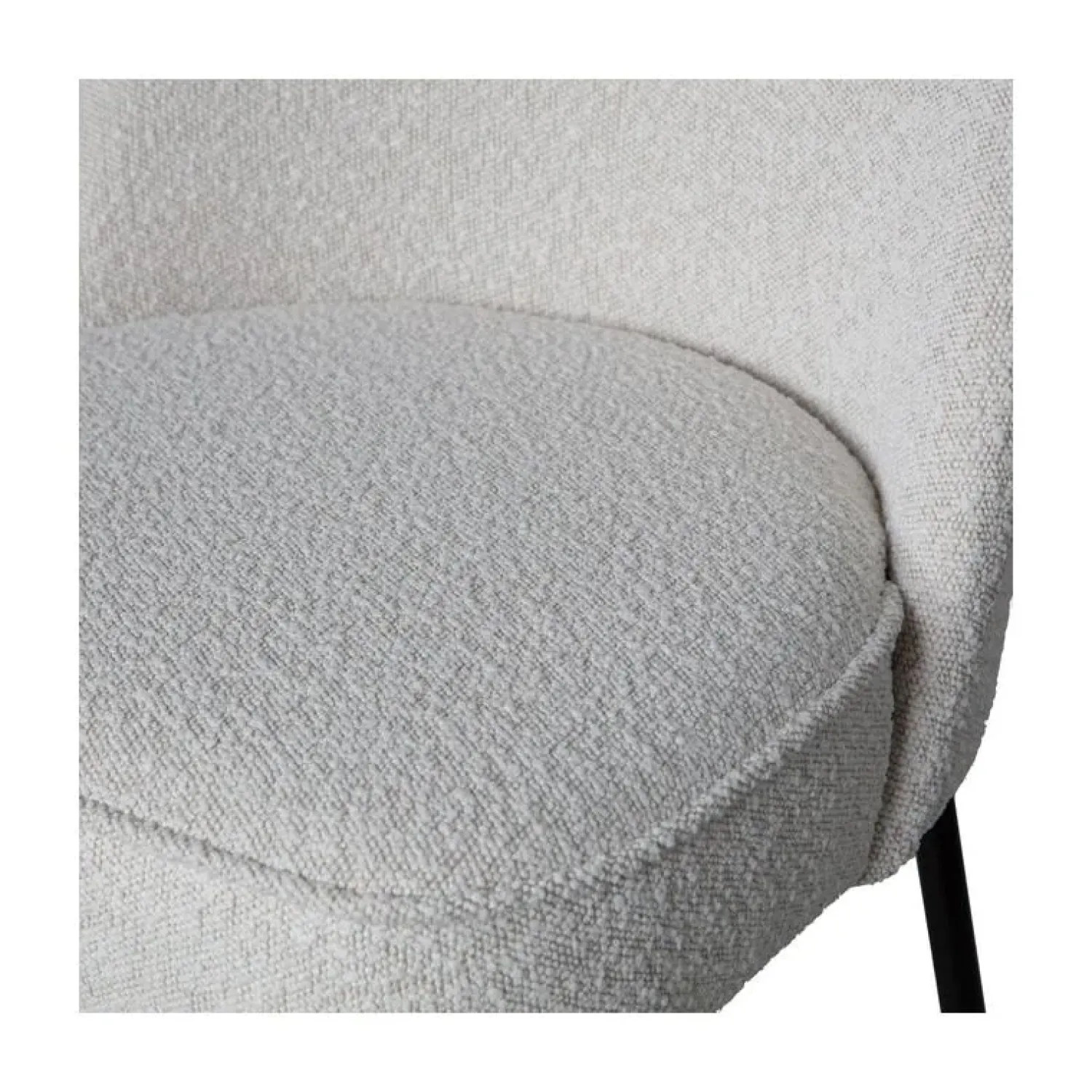 WOOOD Eetkamerstoelen|Vogue Eetkamerstoel Boucle Naturel