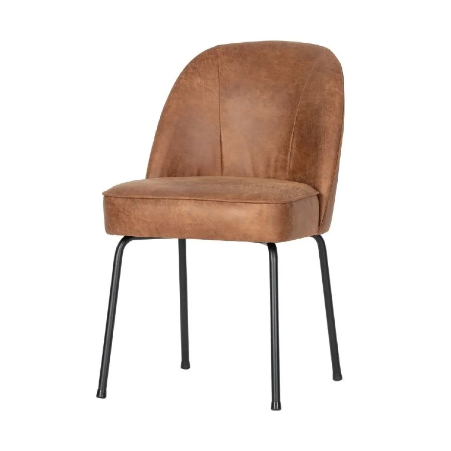 WOOOD Eetkamerstoelen|Vogue Eetkamerstoel Ecoleer Cognac