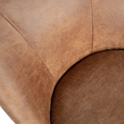 WOOOD Eetkamerstoelen|Vogue Eetkamerstoel Ecoleer Cognac