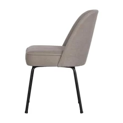 WOOOD Eetkamerstoelen|Vogue Eetkamerstoel Geweven Stof Zand