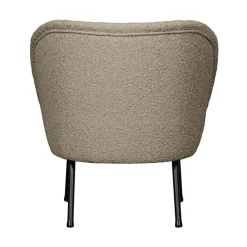 WOOOD Fauteuils|Vogue Fauteuil Boucle Beige