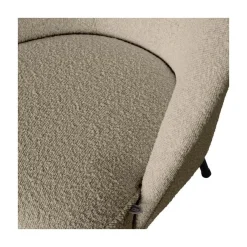 WOOOD Fauteuils|Vogue Fauteuil Boucle Beige