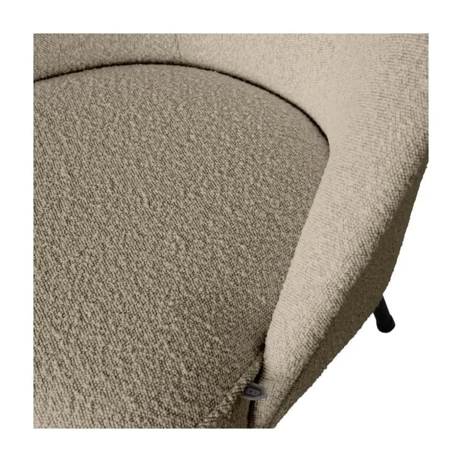 WOOOD Fauteuils|Vogue Fauteuil Boucle Beige