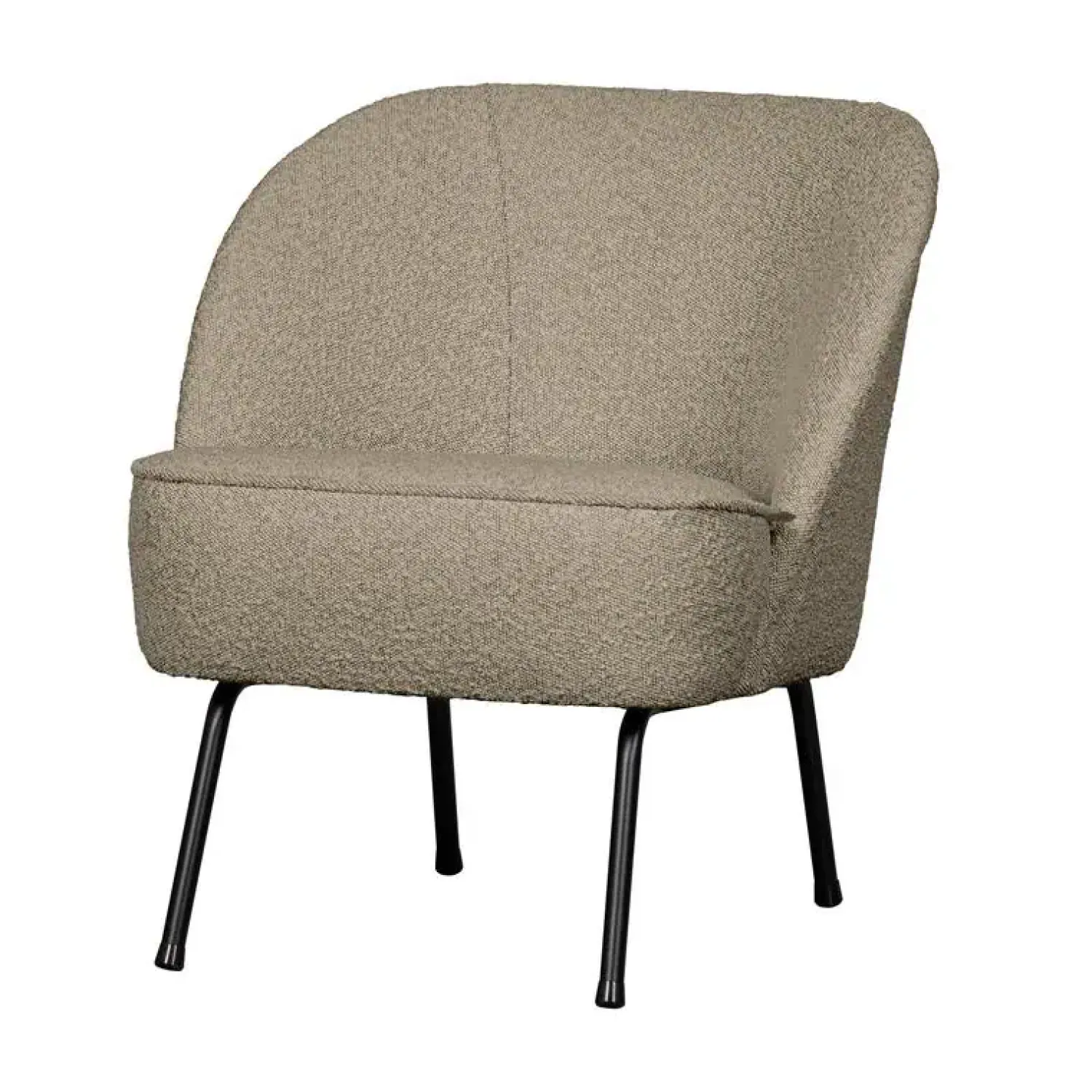 WOOOD Fauteuils|Vogue Fauteuil Boucle Beige