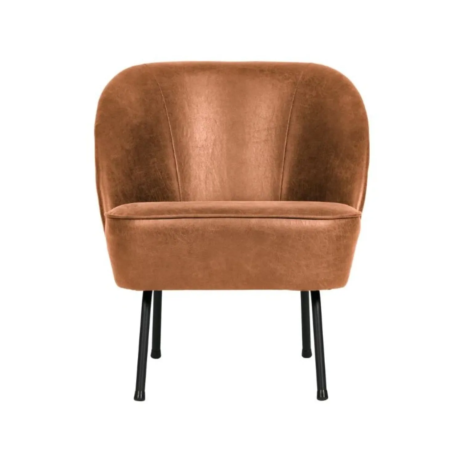 WOOOD Fauteuils|Vogue Fauteuil Ecoleer Cognac