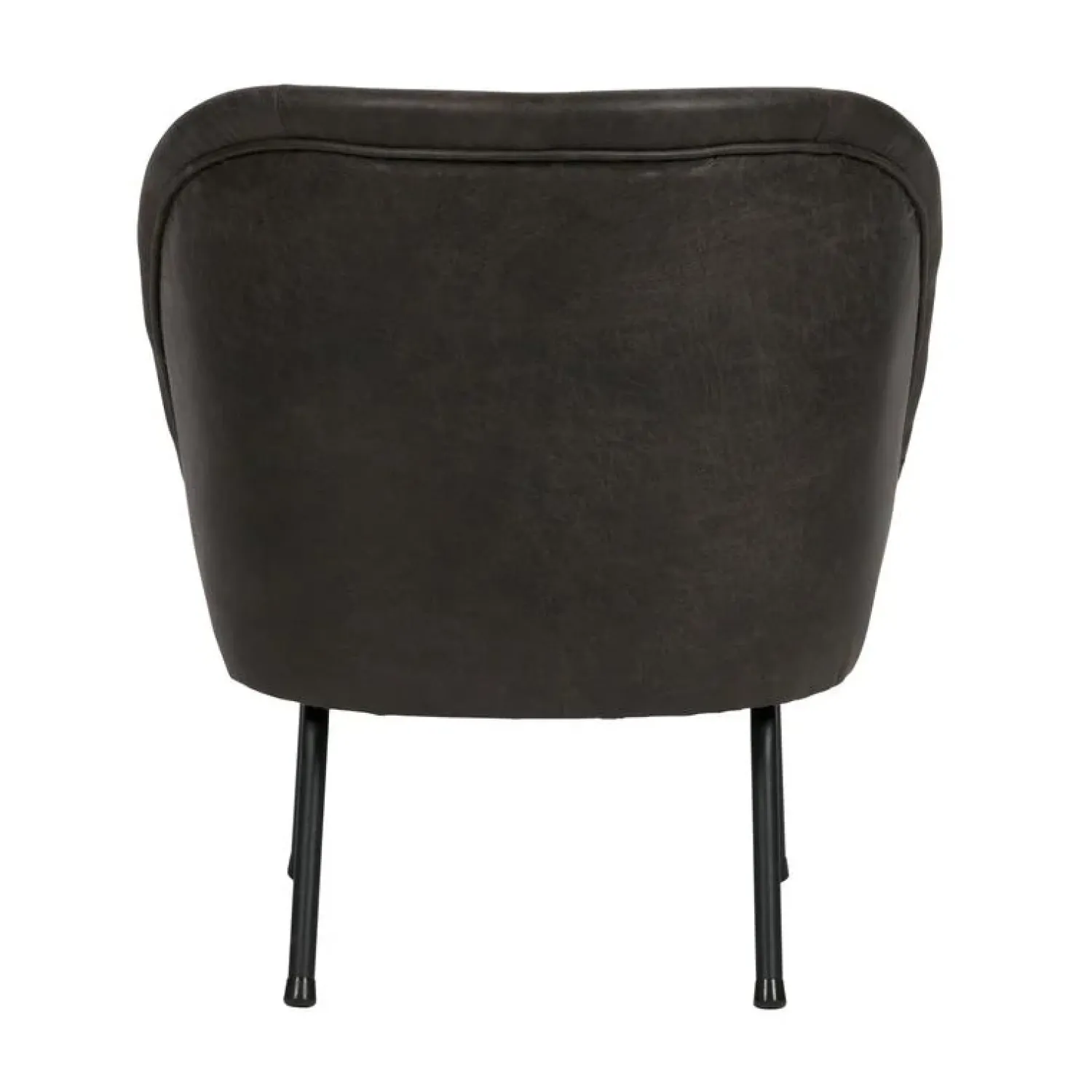 WOOOD Fauteuils|Vogue Fauteuil Ecoleer Zwart