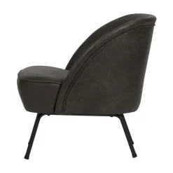 WOOOD Fauteuils|Vogue Fauteuil Ecoleer Zwart